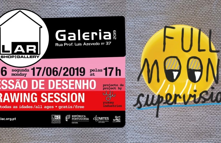 Sessão de Desenho "Full Moon Supervision"