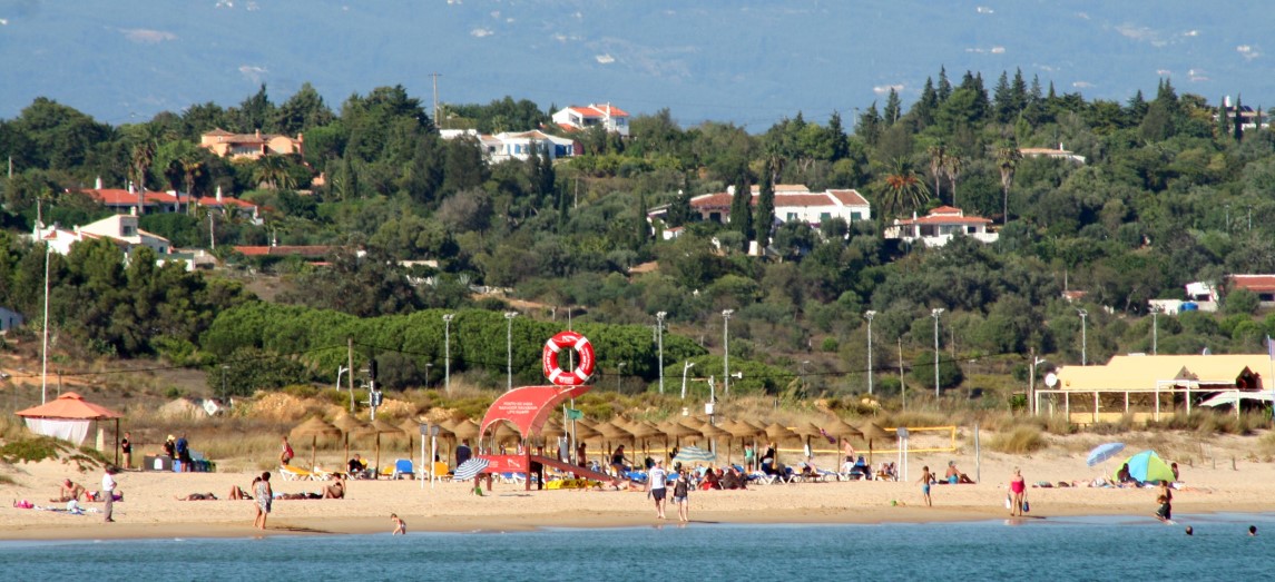 A praia
