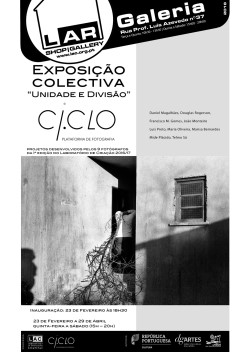 Exposição Colectiva - Plataforma de Fotografia Ci.clo