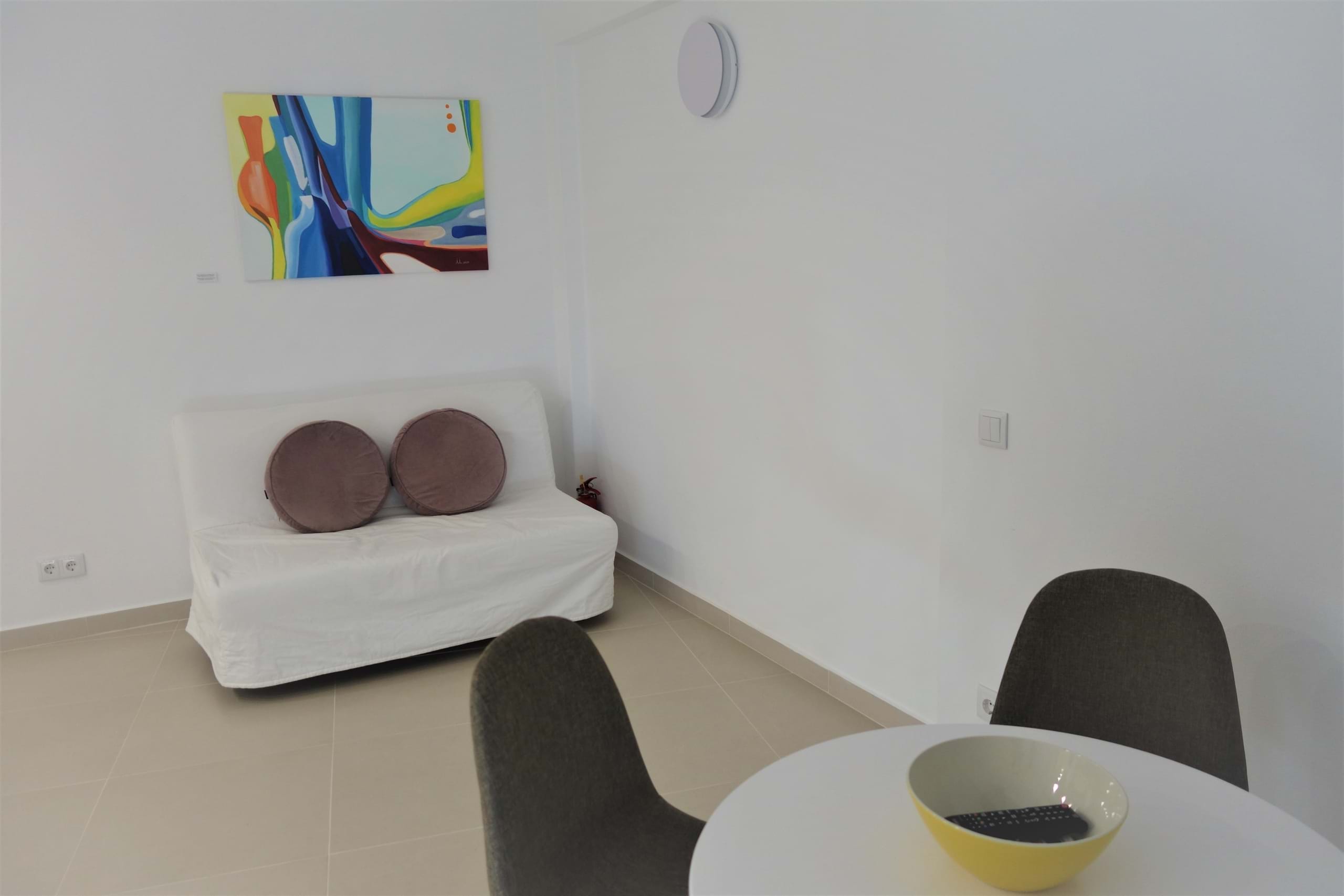 Apartment with Bedroom and Páteo