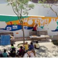 Mural EB1 Bairro Operário, with MadFildz and BIGOD