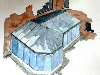 Conservatorios y techos de vidrio