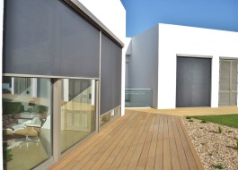 zip-screen couleur grise